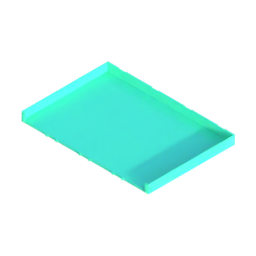 Render of MODULITH 240 Decor Drawer - 4W-0.5H
